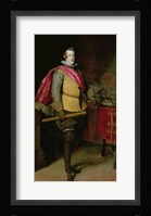 Portrait of Philip IV of Spain Fine Art Print