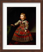The Infanta Maria Margarita of Austria as a Child Fine Art Print