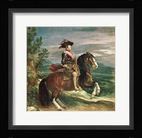 Equestrian Portrait of Philip IV Fine Art Print