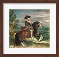 Equestrian Portrait of Philip IV Fine Art Print
