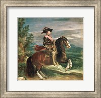 Equestrian Portrait of Philip IV Fine Art Print