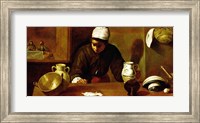 Kitchen Maid with the Supper at Emmaus, c.1618 Fine Art Print