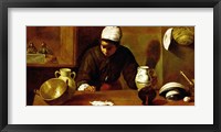 Kitchen Maid with the Supper at Emmaus, c.1618 Fine Art Print