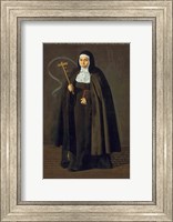 Madre Maria Jeronima de la Fuente, 1620 Fine Art Print