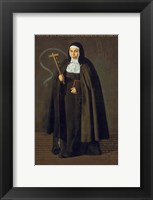 Madre Maria Jeronima de la Fuente, 1620 Fine Art Print