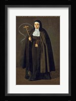 Madre Maria Jeronima de la Fuente, 1620 Fine Art Print