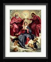 Coronation of the Virgin Framed Print
