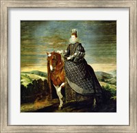Portrait of Queen Margaret of Austria Fine Art Print