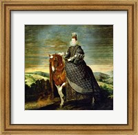 Portrait of Queen Margaret of Austria Fine Art Print
