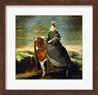 Portrait of Queen Margaret of Austria Fine Art Print