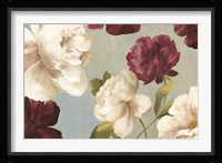 Deep Peonies I Framed Print