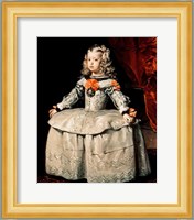 Portrait of the Infanta Margarita (standing) Fine Art Print