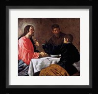 Supper at Emmaus, 1620 Fine Art Print