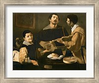Three Musicians, 1618 Fine Art Print