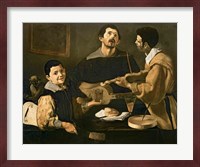 Three Musicians, 1618 Fine Art Print
