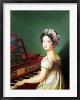 The Artist's Daughter at the Clavichord Fine Art Print