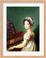 The Artist's Daughter at the Clavichord Fine Art Print