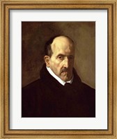 Portrait of Don Luis de Gongora y Argote Fine Art Print