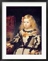 Portrait of the Infanta Maria Marguerita Fine Art Print
