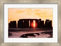 Stonehenge, Winter Solstice Fine Art Print