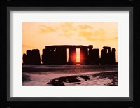 Stonehenge, Winter Solstice Fine Art Print