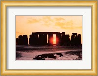 Stonehenge, Winter Solstice Fine Art Print