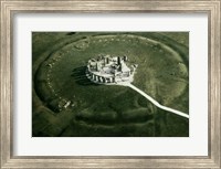 Stonehenge from the air Fine Art Print