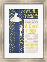 Poster advertising 'A Comedy of Sighs' Fine Art Print