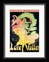 Folies Bergeres: Loie Fuller, France, 1897 Fine Art Print