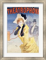 Poster Advertising the 'Theatrophone' Fine Art Print