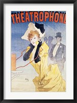 Poster Advertising the 'Theatrophone' Fine Art Print