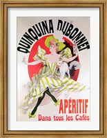 Poster advertising 'Quinquina Dubonnet' aperitif, 1895 Fine Art Print