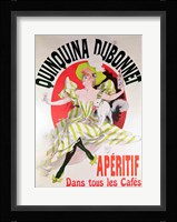 Poster advertising 'Quinquina Dubonnet' aperitif, 1895 Fine Art Print