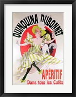 Poster advertising 'Quinquina Dubonnet' aperitif, 1895 Fine Art Print