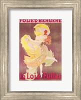 Poster advertising Loie Fuller Fine Art Print