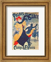 Poster advertising the Palais de Glace on the Champs Elysees Fine Art Print