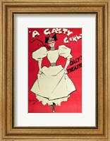 Poster advertising 'A Gaiety Girl' at the Daly's Theatre, Great Britain Fine Art Print