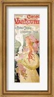 Poster advertising 'Cacao Van Houten', Belgium, 1897 Fine Art Print