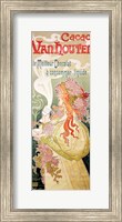 Poster advertising 'Cacao Van Houten', Belgium, 1897 Fine Art Print