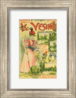 Poster for the Chemins de Fer de l'Ouest to Le Vesinet Fine Art Print