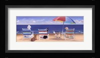 Beach Chair Tails I Fine Art Print