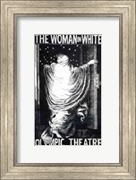 Poster for the stage version of 'The Woman in White' Fine Art Print