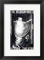 Poster for the stage version of 'The Woman in White' Fine Art Print