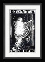 Poster for the stage version of 'The Woman in White' Fine Art Print