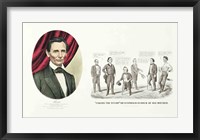 Hon. Abraham Lincoln, 16th President of the United States, 1860 Fine Art Print