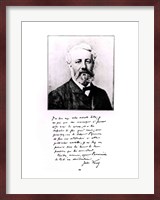 Portrait of Jules Verne Fine Art Print