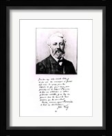 Portrait of Jules Verne Fine Art Print