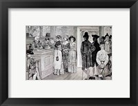 Women at the Polls in New Jersey Fine Art Print