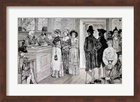 Women at the Polls in New Jersey Fine Art Print