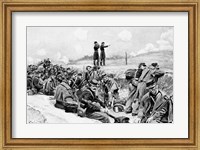 'They Awaited the Order to Charge' Fine Art Print